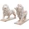 Statua animale per giardino Grande Scultura in Marmo da esterno e interno Decorazione Coppia di