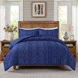 Lightweight Tufted Comforter Set Embroidery Geometric Comforter Sets for All Season