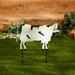 Arlmont & Co. Helgrit Cow Garden Stake Metal | 13.25 H x 14.25 W x 1.5 D in | Wayfair A13521934487429ABDB1851059EE582E