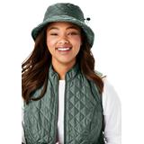 Women's Quilted Bucket Hat by Accessories For All in Pine