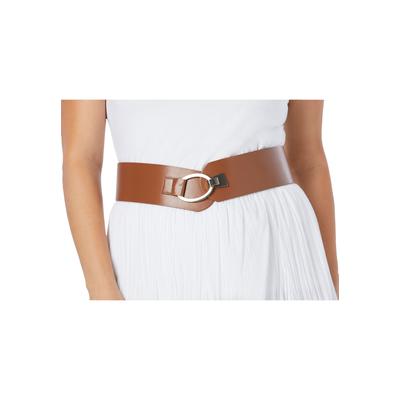 Women's Contour Belt by Accessories For All in Saddle (Size 14/16)