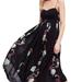Free People Dresses | Free People Beau Print Slipdress In Black Combo S | Color: Black/Pink | Size: S
