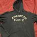American Eagle Outfitters Shirts | Mens American Eagle Hooded Sweatshirt Size Medium. Navy Blue | Color: Blue | Size: M