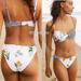 Anthropologie Swim | Anthropologie Contrast Ruched Bikini Bottoms | Color: Tan/Cream | Size: Various