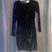 Michael Kors Dresses | Michael Kohrs Velvet Black Dress Small | Color: Black | Size: S