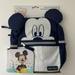 Disney Accessories | Disney Baby Mickey Mouse Harness Backpack W/Adjustable Straps & Zipper Closure | Color: Blue/Gray | Size: Osbb