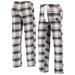 Women's Concepts Sport Black/Gray San Jose Sharks Accolade Flannel Pants