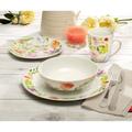 Dinnerset 16PC Pink Watercolour - Safdie & Co AM02685