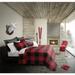 Comforter Set 2PC T Buffalo Plaid Red Black (Twin) - Safdie & Co 60537.2T.11