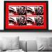 Picture Perfect International Lady Tigress on I (Horizontal) by Cassie Studios - Picture Frame Print on in Red | Wayfair 706-5007_2436_AL_RD