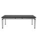 Rosdorf Park Cezmi Dining Table In Black & Silver Wood in Black/Brown/Gray | 30 H in | Wayfair F681C99D761245BBA3D3B5829C05BF08