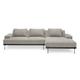 Scapa Ecksofa mit Longchair rechts, cremefarben