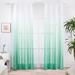 Deconovo Ombre Sheer Curtain Panel Pair(2 Panel)