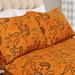 Superior Vintage Floral Paisley Flannel Cotton 2 Piece Pillowcase Set