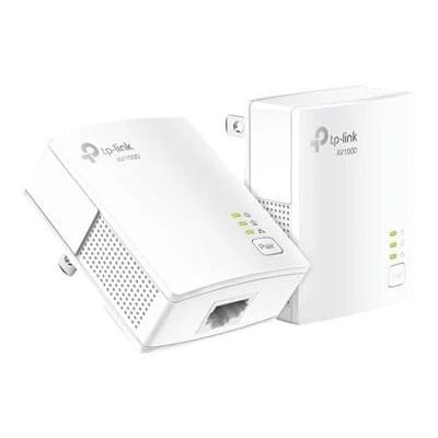 TP-Link TL-PA7017 KIT AV1000 Gigabit Powerline Ethernet Adapter Starter Kit, Plug & Play