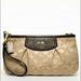 Coach Bags | Nwt Coach Madison Op Art Sateen Large Wristlet 46688 | Color: Brown | Size: Os