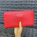 Kate Spade Bags | Kate Spade Staci Large Continental Wallet Gazpacho | Color: Gold/Red | Size: Large