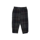 Lanoosh Casual Pants - Elastic: Gray Bottoms - Kids Girl's Size 6