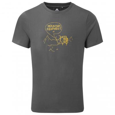 Mountain Equipment - Yorik Tee - T-Shirt Gr L grau