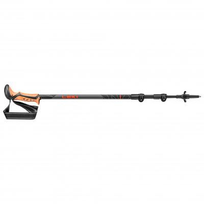 Leki - Khumbu - Trekkingstöcke Länge 110-145 cm grau/rot Image