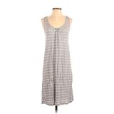 Caslon Casual Dress - A-Line: Gray Marled Dresses - Women's Size Small