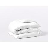 Coyuchi Organic Relaxed Standard Cotton Duvet Cover Cotton Sateen in White | Twin | Wayfair 1024367