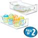 mDesign Plastic Storage Organizer Bin for Baby/Kid Essentials Plastic | 4 H x 8 W x 14.5 D in | Wayfair 04088MDB