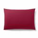 Univers Decor - Taie d'oreiller Rouge 50 x 70 cm/ 100% Coton / 57 fils/cm²