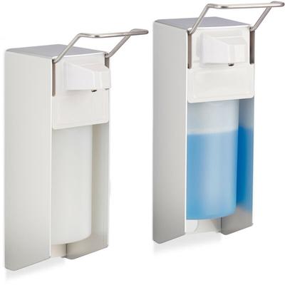 2 x Eurospender 500 ml, intelligente Handhygiene, Seifenspender, Desinfektionsmittelspender,