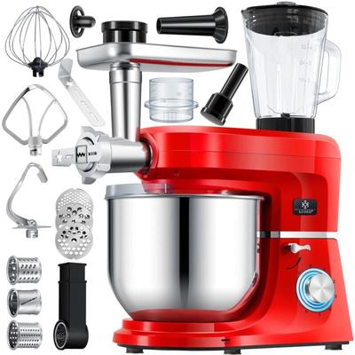 KESSER® 3 in 1 Universal Küchenmaschine K-KM 3000 mit Fleischwolf Knetmaschine Multifuntionale Image