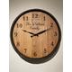 Personalised whiskey barrel clock