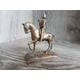 Brass horse figurine, brass horse, vintage horse figurine, old horse figurine, brass figurine, figurine, horse sculpture, horse figurine