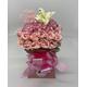 Chocolate Bouquet Mother's Day Lindt Lindor Stunning Silk Flowers Gift Hamper