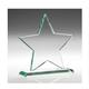 Star Jade Glass Award Trophy - Gift Boxed - Personalised Engraving