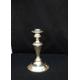 vintage silver plate candlestick large solid silver candle holder tall silver candlestick heavy ornate very decorative antique