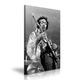 Jimi Hendrix Black and White Stretched Canvas Wall Art ~ More Size