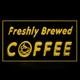 110060 OPEN Freshly Brewed Coffee Cafe Shop Decor Display LED Light Neon Sign
