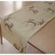 "5ft Table Runner Stags 150cm Charcoal Grey Highland Stag Antlers Deer Head Moose 60\" Coffee Table Runner Beige Brown"