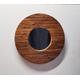 Distressed Round Circular Porthole Wooden Pine Wall Hung Mirror 60 cm Diameter Shabby Chic