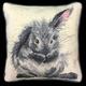 Hannah Dale Tapestry Cushion - Bath Time Tapestry by Bothy Threads