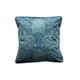 Sanderson William Morris Blackthorn Minor, green and blue, vintage late eighties cotton cushion cover, throw pillow cover, home decor.