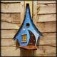 GOLDILOCKS bird house/birdhouses/handmade/Garden art/bird houses/bird house