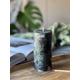 Dark Colours Handmade Pillar Candle, Fancy Decorative Candle, Artistic Candle, Candle Gift, Housewarming Gift, Relaxation Gift for Her.