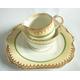 Anchor China Bridgwood England Sugar Bowl, Creamer and Cake Plate Set, Vintage Teatime, Afternoon Tea