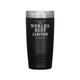 Insulated Polar Camel hot or cold Worlds Best Janitor tumbler, laser engraved birthday gift, coffee tumbler, for dad, husband, parents