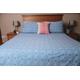 Natural cotton bedding,double or king 3 piece coastal bed set,king or queen bed linen,new home gift,luxurious super soft duvet set,quilt