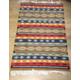 Moroccan Kilim Rug, Wool Rug, Moroccan Hand Knotted Berber Rug, 120 x 182 cm, Multi coloured Kilim, Wool Rug Pad, Traditional Geometric