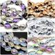 35 x Teardrop Faceted Glass Beads For Jewellery Making 14x18x7mm - Pick Colour