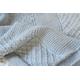 EASY Blanket Knitting Pattern Jasper Small/Baby Blanket Large Sofa Throw/Afghan