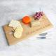 Personalised Engraved Oak 'All you need is love' Wooden Cheese Serving Platter Serving Platter Cheese Platter Cheese Serving Board